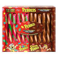 FRUITY COCOA PEBBLES CANDY CANES